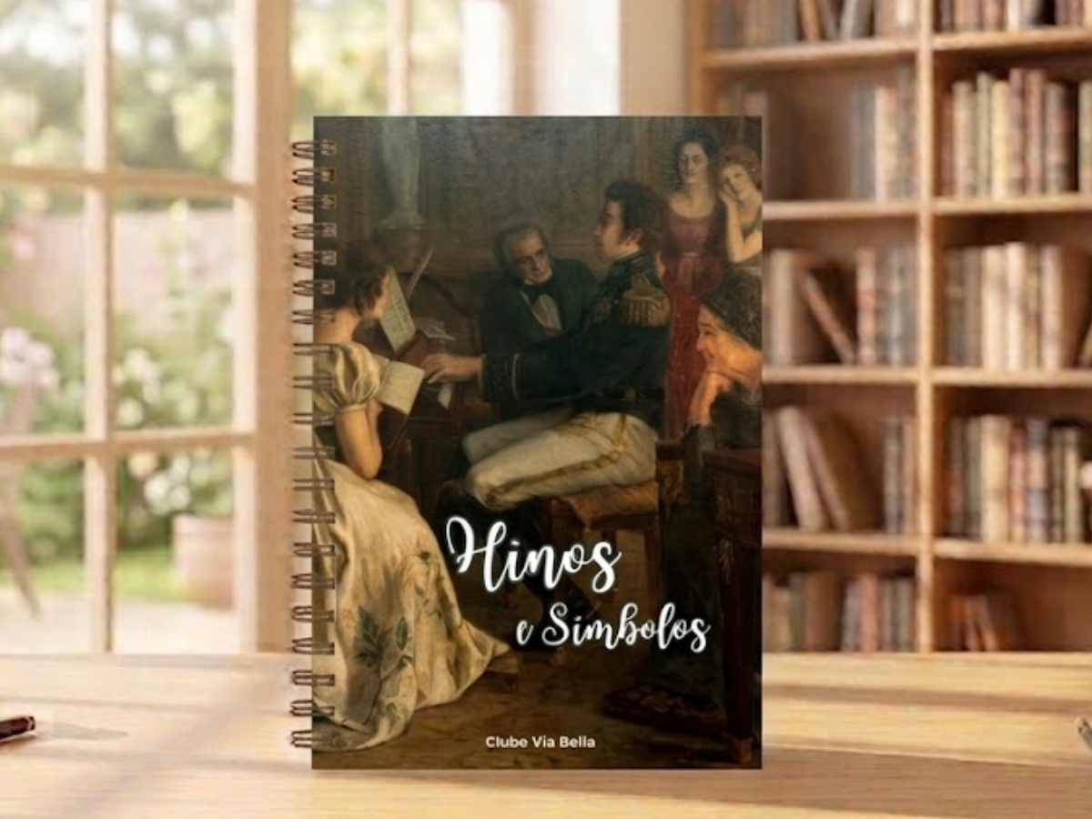 Hinos e Símbolos - Material gratuito de caligrafia